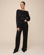 Bella DahlEasy Pleated Wide Leg Pant - BlackPants