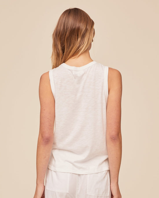 Bella Dahl Easy Tank - White View 2