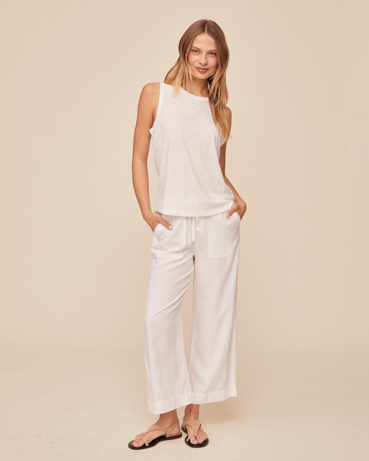 Bella DahlEasy Tank - WhiteTops