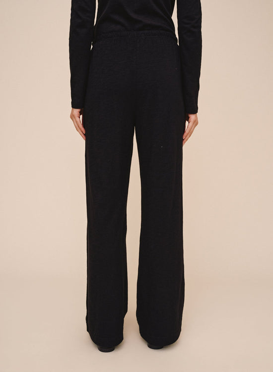Bella Dahl Easy Wide Leg Pant - Black View 2