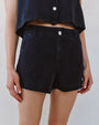 Bella DahlElle Playa Trouser Short - Antique Black WashShorts