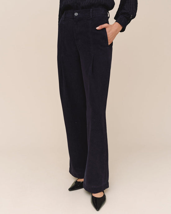 Bella Dahl Elongated Tuck Pant - Twilight