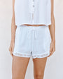 Bella DahlEmbroidery Trimmed Short - WhiteShorts