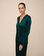 Bella DahlFitted Bell Sleeve Shirt - Velvet LoungeTops