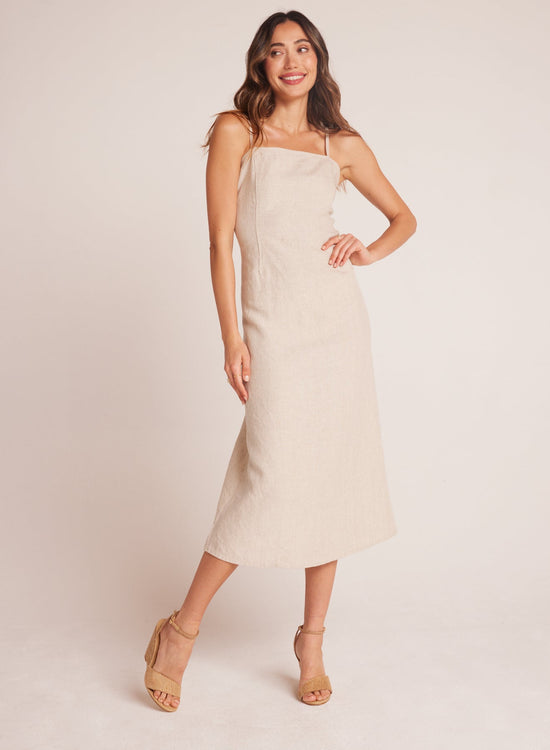 Bella DahlFitted Cami Midi Dress - Linen SandDresses