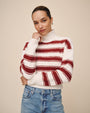 Bella DahlFitted Waist Sweater - Peppermint BarkSweaters
