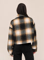 Bella DahlFlap Pocket Jacket - Amber PlaidCoats & Jackets