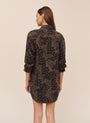 Bella DahlFlap Pocket Shirt Dress - Ditsy Camo PrintDresses