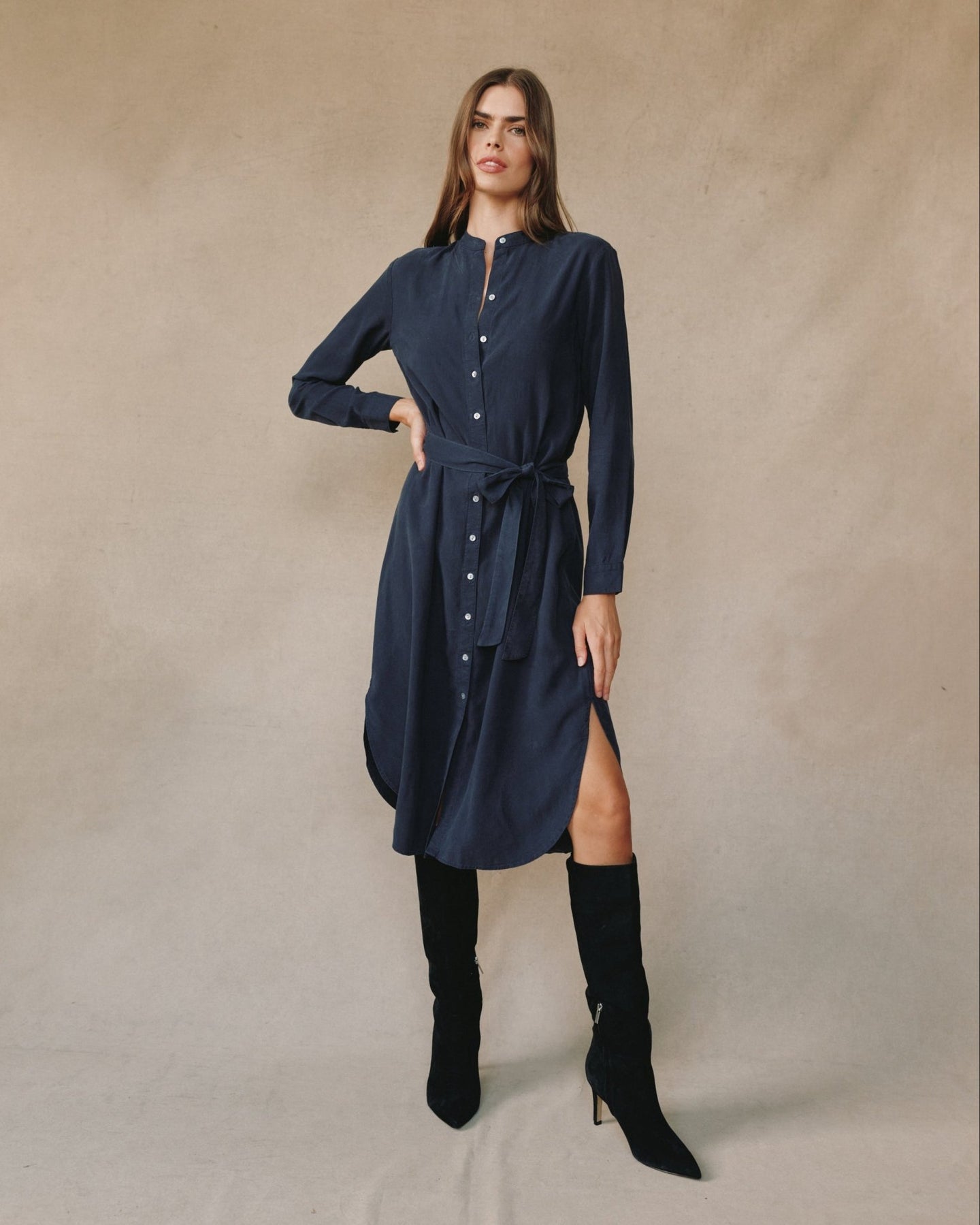 Bella DahlFlowy Hem Maxi Dress - Endless SeaDresses