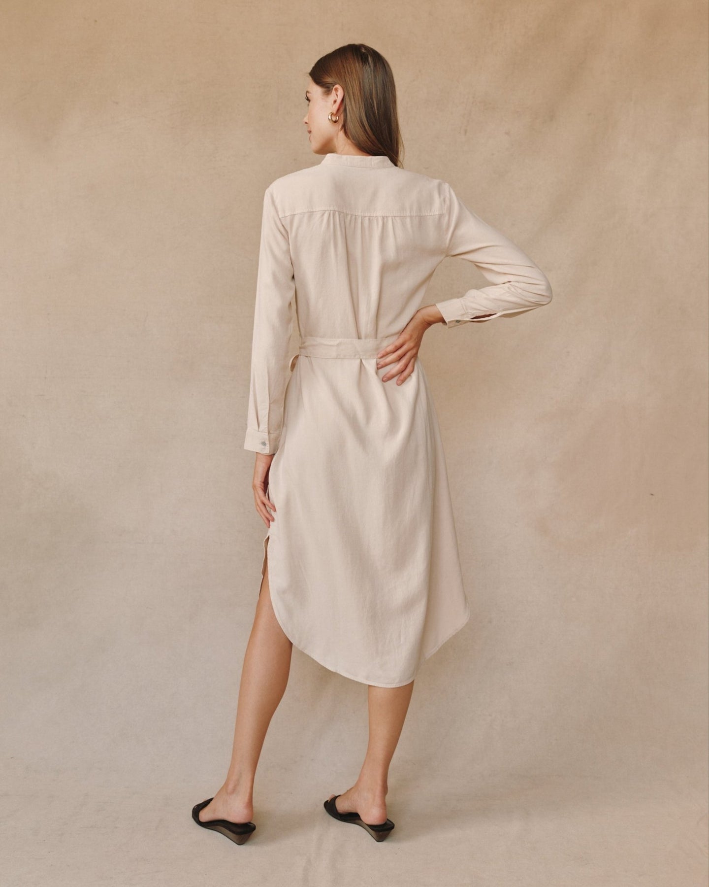 Bella DahlFlowy Hem Maxi Dress - Moon StoneDresses