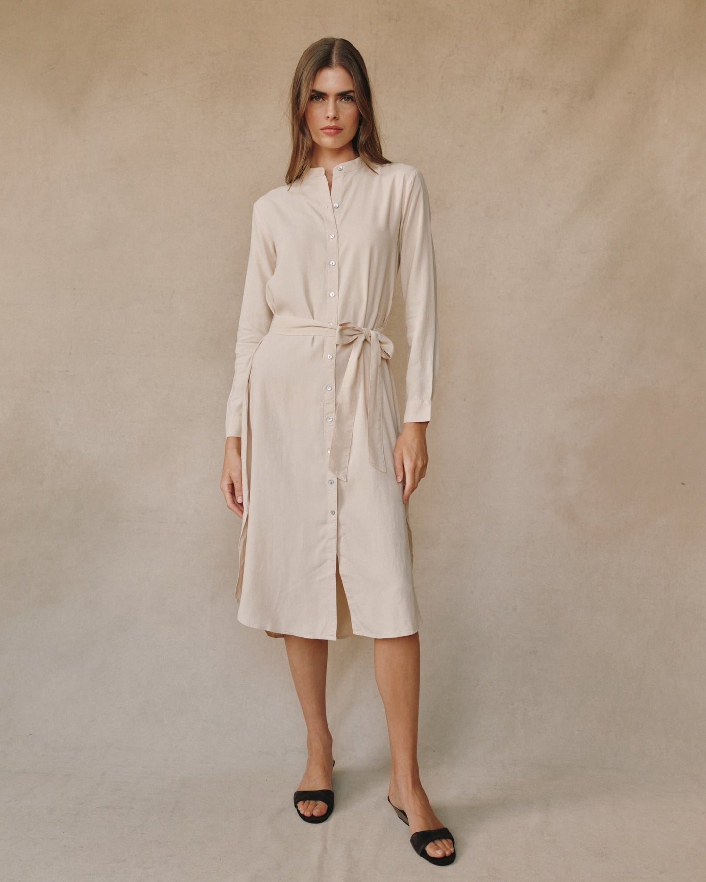 Bella DahlFlowy Hem Maxi Dress - Moon StoneDresses