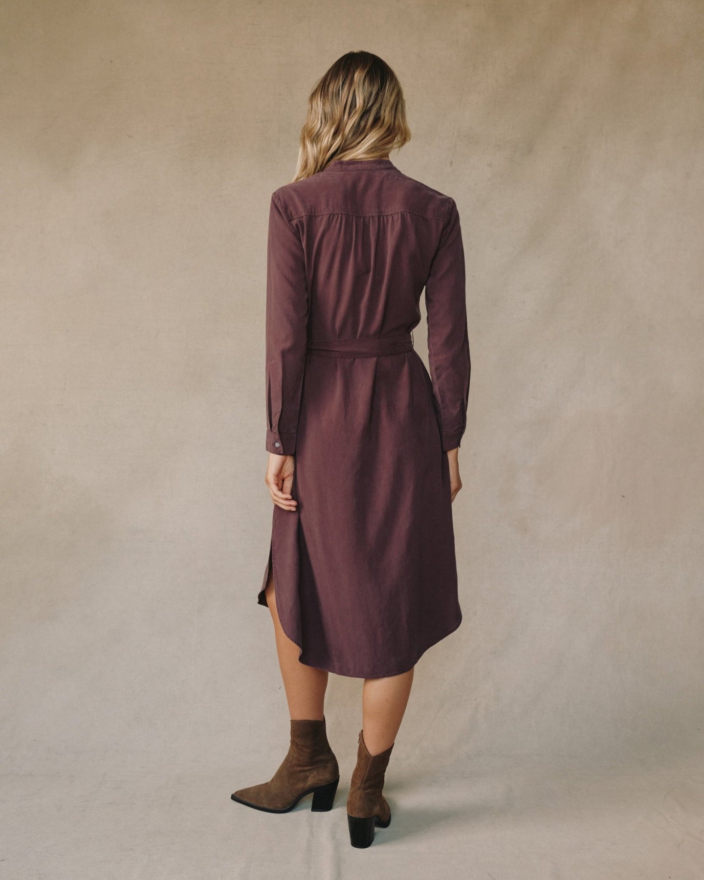 Bella DahlFlowy Hem Maxi Dress - Pinot NoirDresses