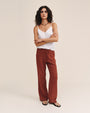 Bella DahlFray Hem Beach Pant - Red SandPants