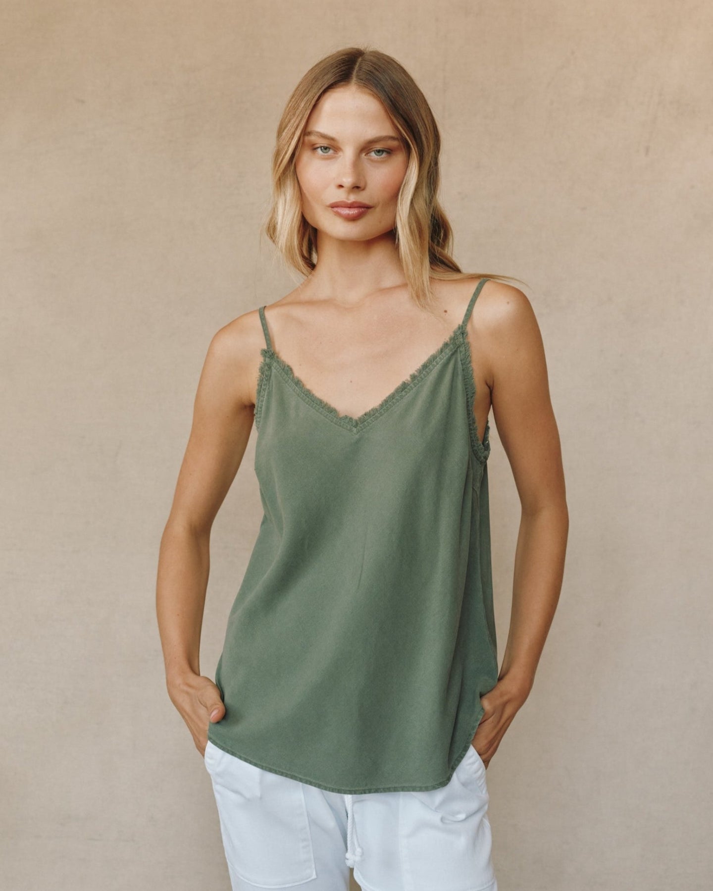 Bella DahlFrayed Cami - FernwoodTops