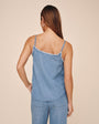 Bella DahlFrayed Cami - Indigo Harbor WashTops