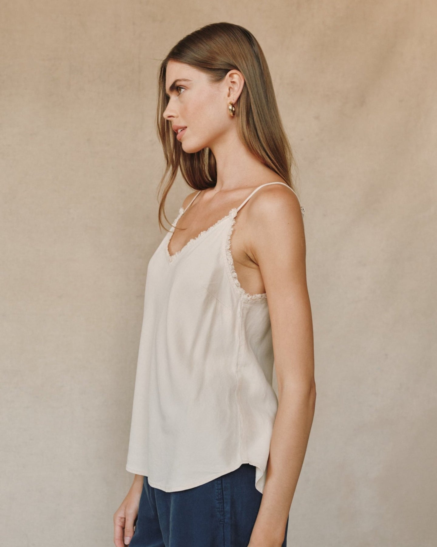 Bella DahlFrayed Cami - Moon StoneTops