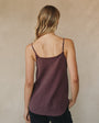 Bella DahlFrayed Cami - Pinot NoirTops