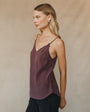 Bella DahlFrayed Cami - Pinot NoirTops