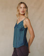 Bella DahlFrayed Cami - Twilight Rinse WashTops