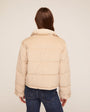 Bella DahlFunnel Neck Puffer Jacket - OatCoats & Jackets