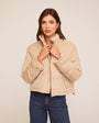Bella DahlFunnel Neck Puffer Jacket - OatCoats & Jackets