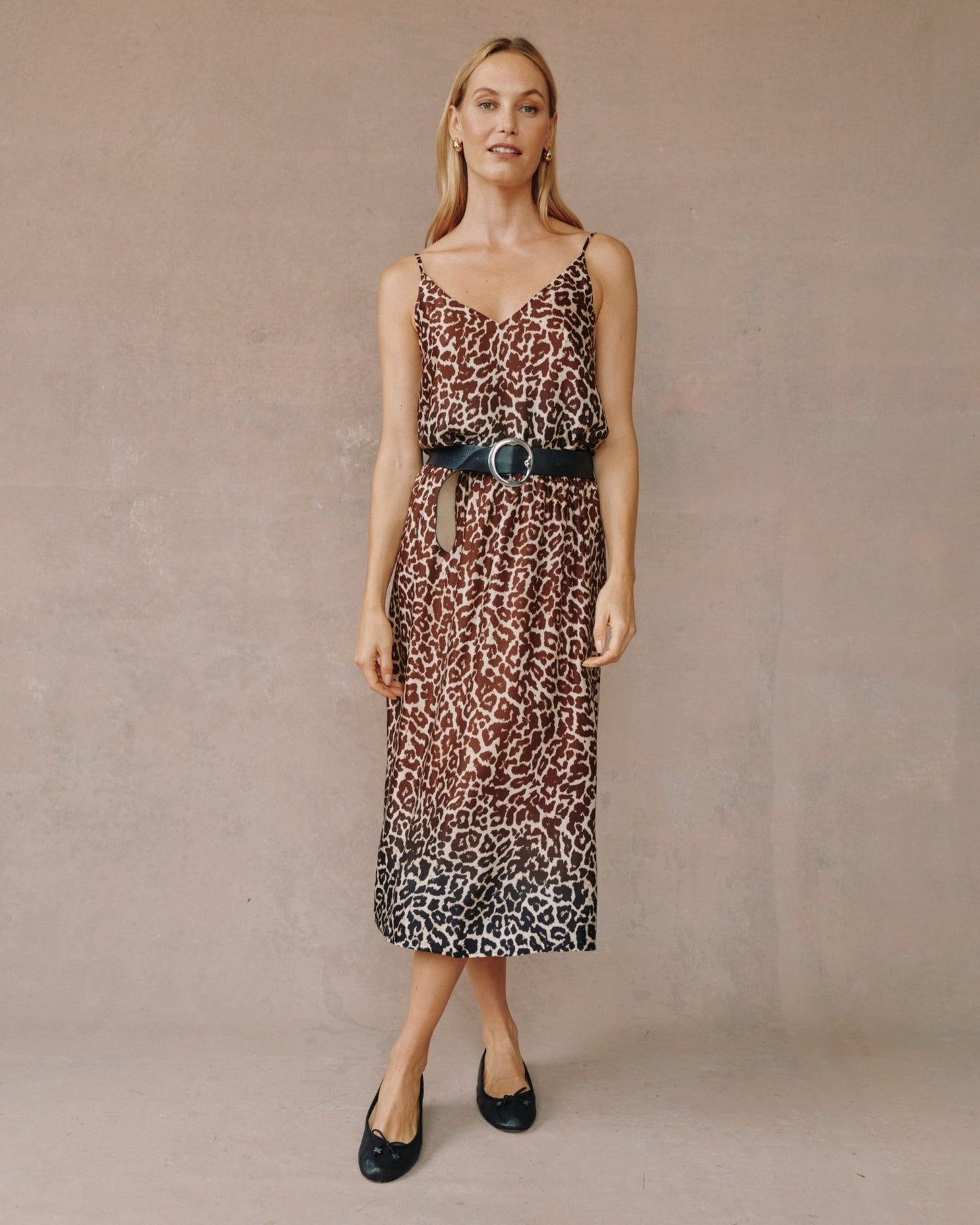 Bella DahlGathered skirt - Ombre Leopard PrintSkirts