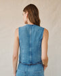 Bella DahlHigh Neck Fitted Vest - Medium Vintage Washproduct
