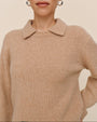 Bella DahlJohnny Collar Sweater - Maple SyrupSweaters