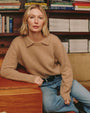 Bella DahlJohnny Collar Sweater - Maple SyrupSweaters