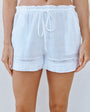 Bella DahlLattice Pintuck Short - WhiteShorts