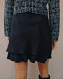 Bella DahlLayered Mini Skirt - BlackSkirts