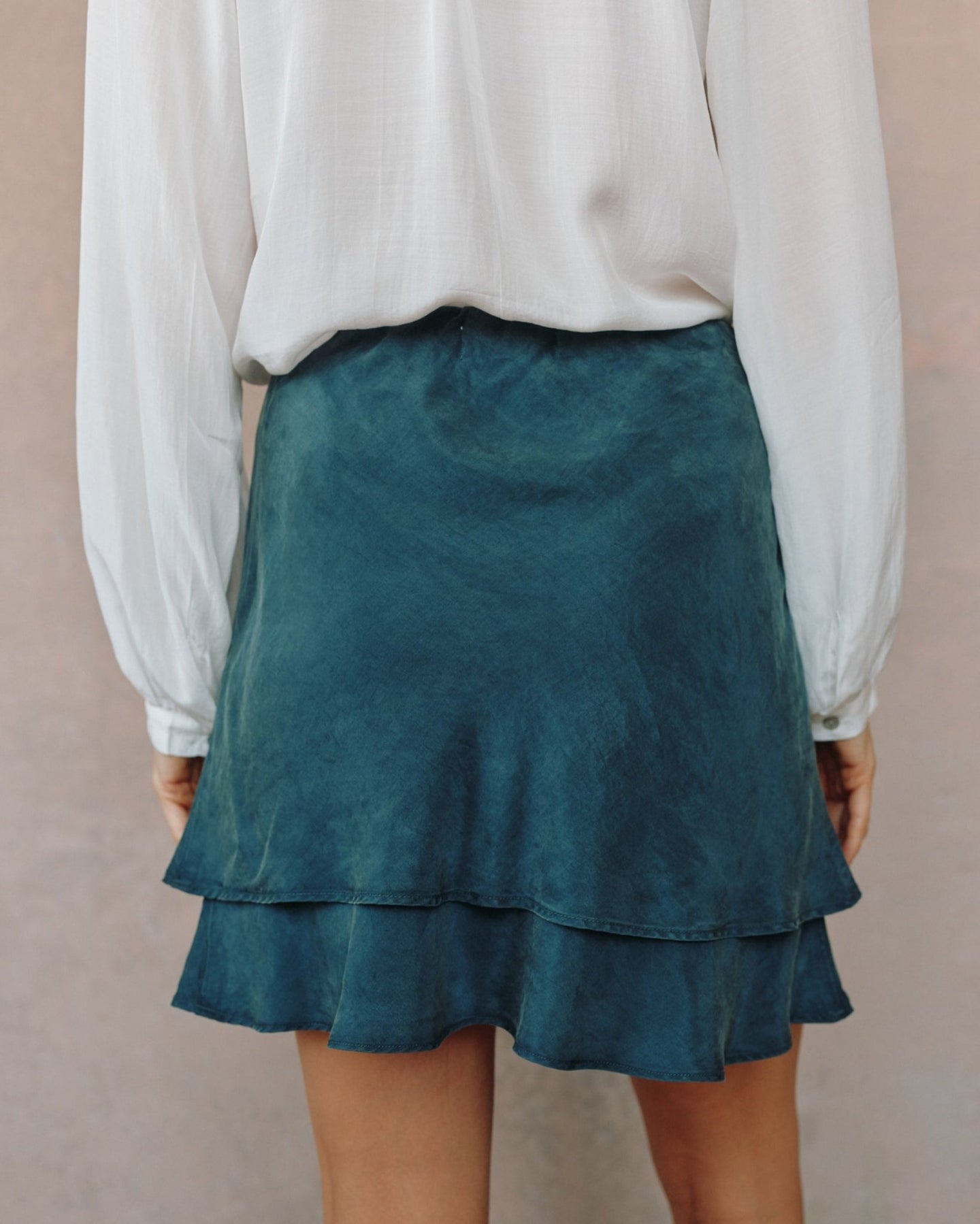 Bella DahlLayered Mini Skirt - Midnight JadeSkirts