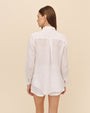 Bella DahlLinen Pocket Button Down - WhiteTops