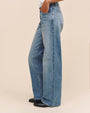 Bella DahlLK Blue Kinney Low-Rise Baggy - SunfadePants