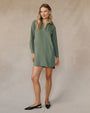 Bella DahlLong Sleeve A Line Shirt Dress - FernwoodDresses