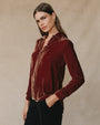 Bella DahlLong Sleeve Classic Shirt - Amber HoneyTops