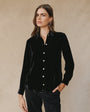 Bella DahlLong Sleeve Classic Shirt - BlackTops