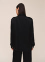 Bella DahlLong Sleeve Clean Button Down Shirt - BlackTops