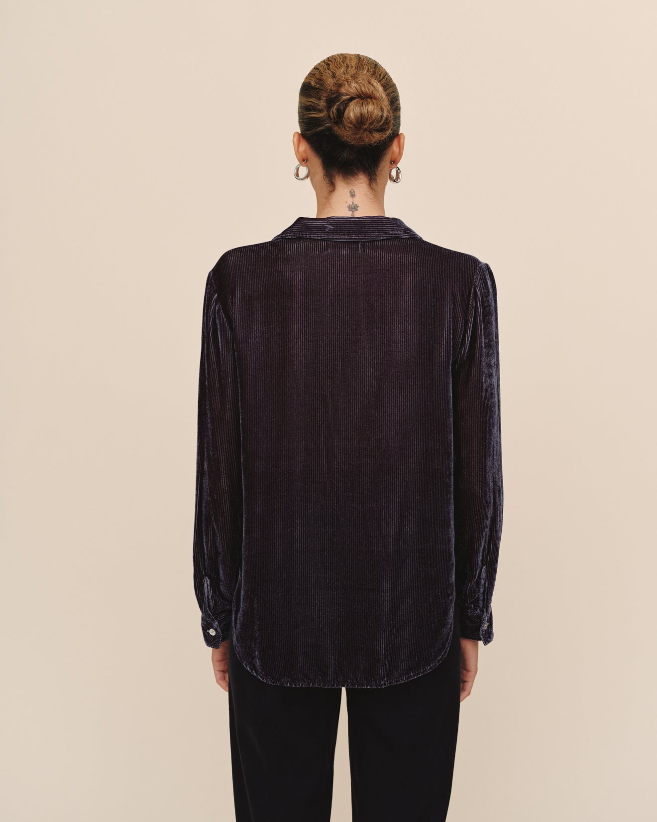 Bella DahlLong Sleeve Clean Shirt - Arctic SmokeTops