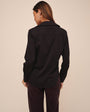 Bella DahlLong Sleeve Clean Shirt - BlackTops