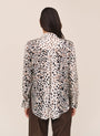 Bella DahlLong Sleeve Clean Shirt - Painted Spots PrintTops