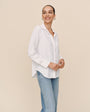 Bella DahlLong Sleeve Clean Shirt - WhiteTops