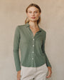 Bella DahlLong Sleeve Knit Button Down - FernwoodTops