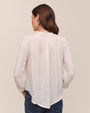 Bella DahlLong Sleeve Shirred Pullover - IvoryTops