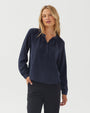 Bella DahlLong Sleeve Wide Placket Pullover - Endless SeaTops