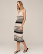 Bella DahlMidi Knit Dress - Summer ChevronDresses