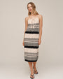 Bella DahlMidi Knit Dress - Summer ChevronDresses
