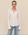 Bella DahlMixed Button Down - Winter WhiteTops
