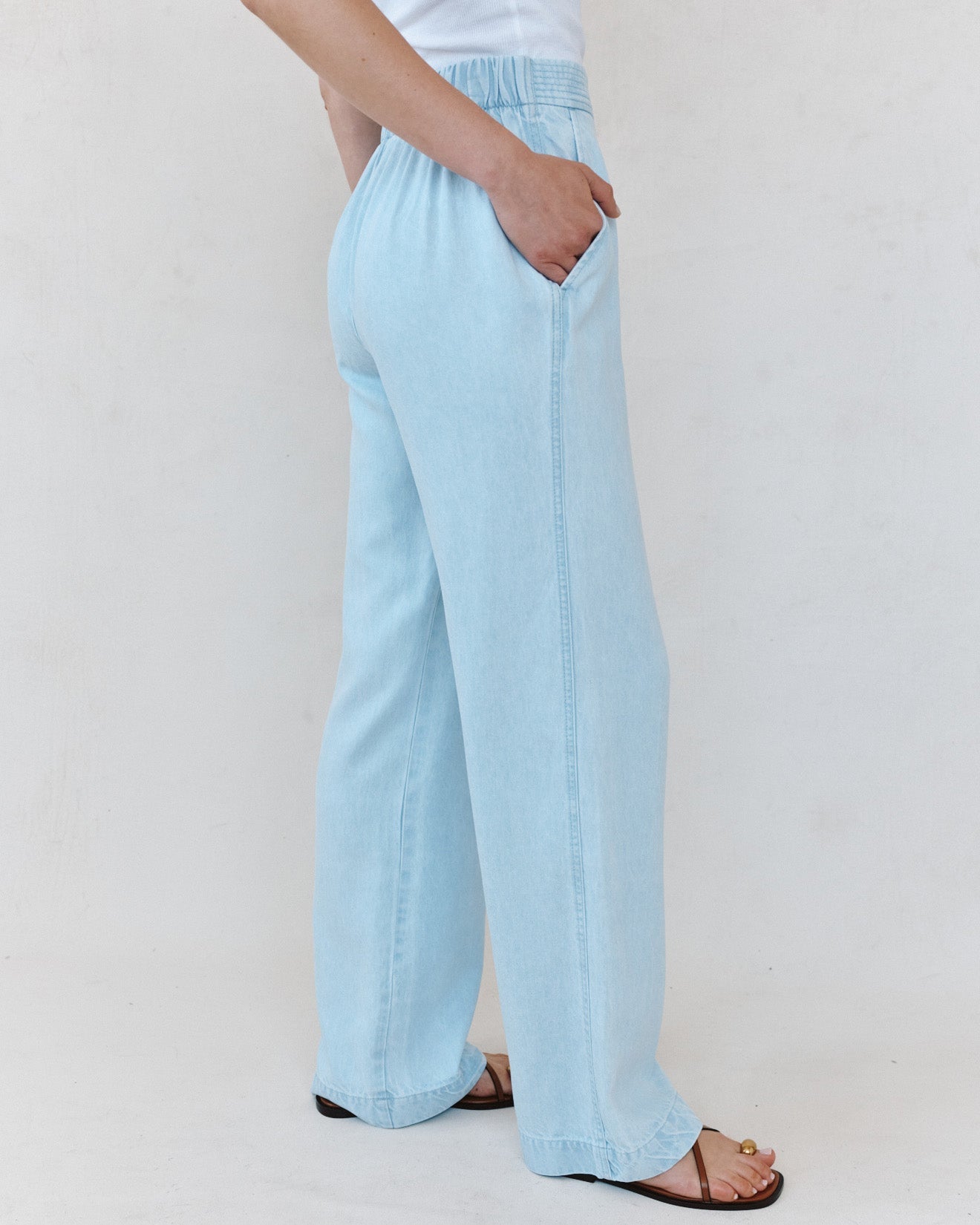 Bella DahlMulti Stitch Catalina Pant - Coastal Fade WashPants