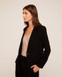 Bella DahlNotch Collar Long Line Blazer - BlackCoats & Jackets